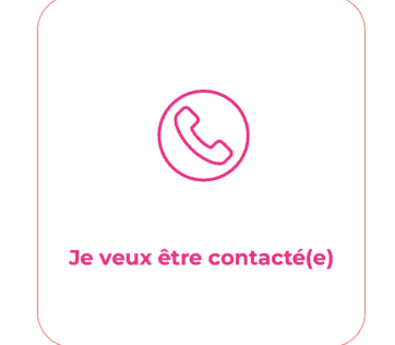 je veux être contacté(e)